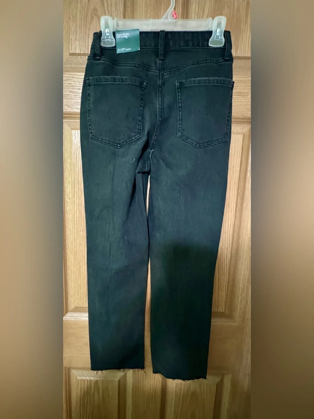 Wild Fable Super High Rise Slim Straight Size 2 -27” NWT